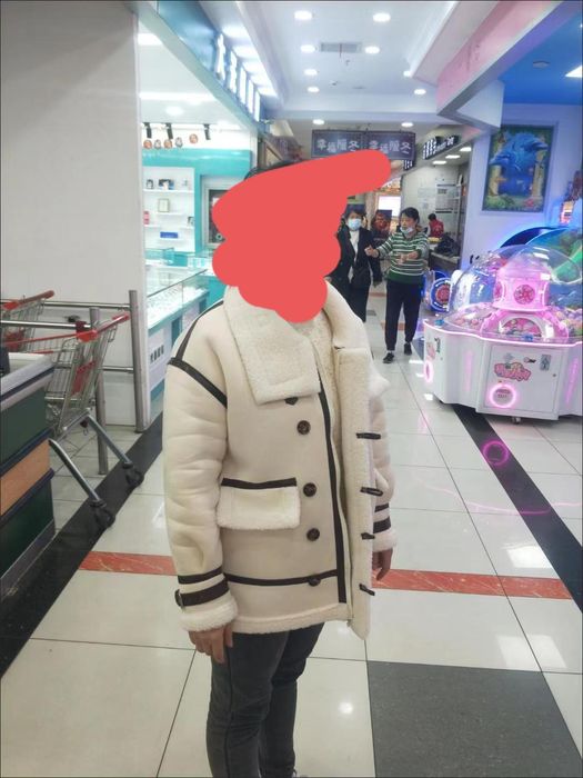 Куртка -дублёнку, рост 165, размер м