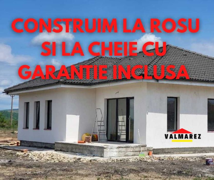 Casă la Roșu Gata în 30 Zile | Termen Garantat | Firmă de Încredere