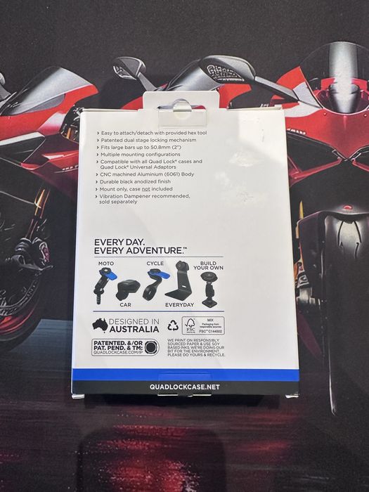 Quad Lock Handlebar Mount Pro - Large