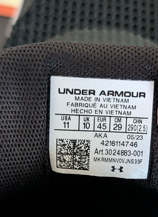 Маратонки Under Armour