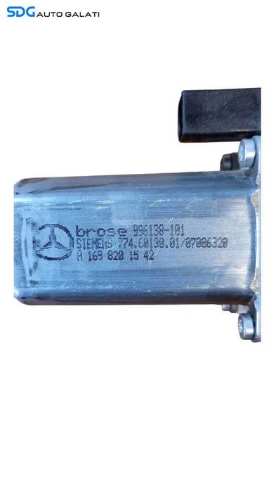 Motoras Macara Electrica pentru Geam Sticla Usa Portiera Stanga Fata Mercedes Clasa B Class W245 2005 - 2011 Cod A1698201542 [L8060]