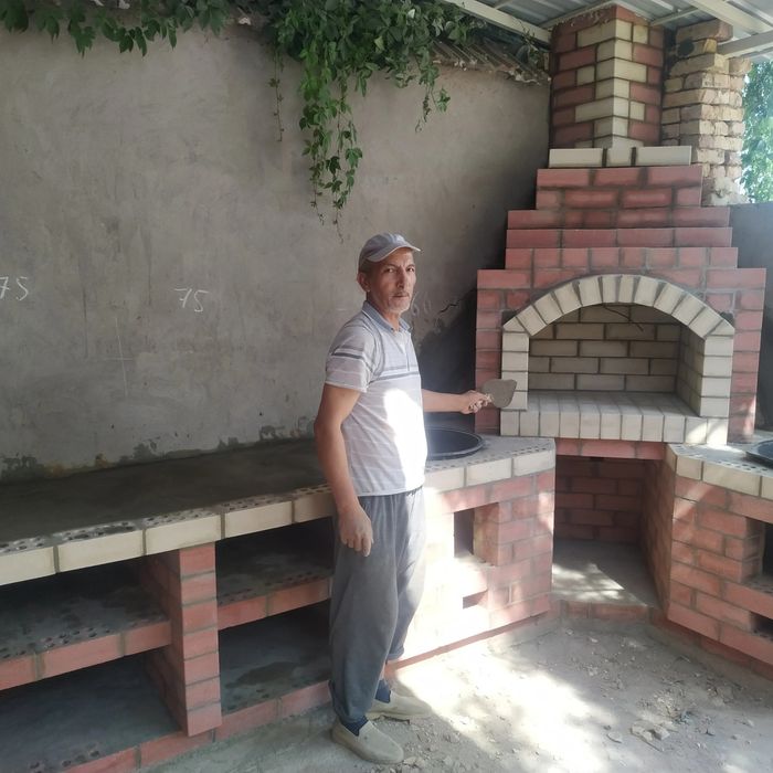 Летняя кухня и мангал очок Тандер курамиз