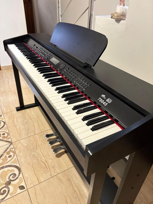 Pian digital vidaXL, 134 x 40 x 75 cm