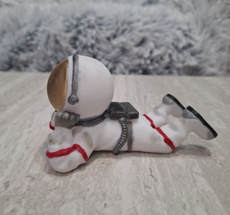 Suport telefon Astronaut-  pictat manual
