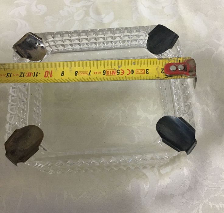Vând scrumieră din cristal și argint ( 800 )