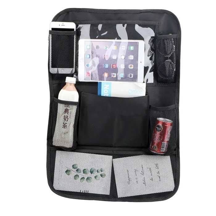 Органайзер за автомобил Automat, За седалка, Черен