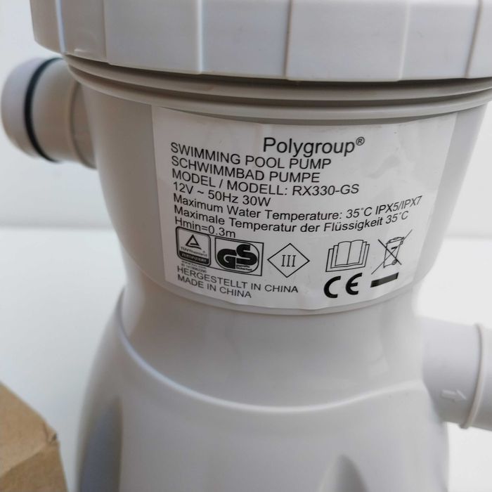 НАЙ ДОБРАТА ОФЕРТА  Нова помпа филтър за басейн  Polygroup  RX330GS