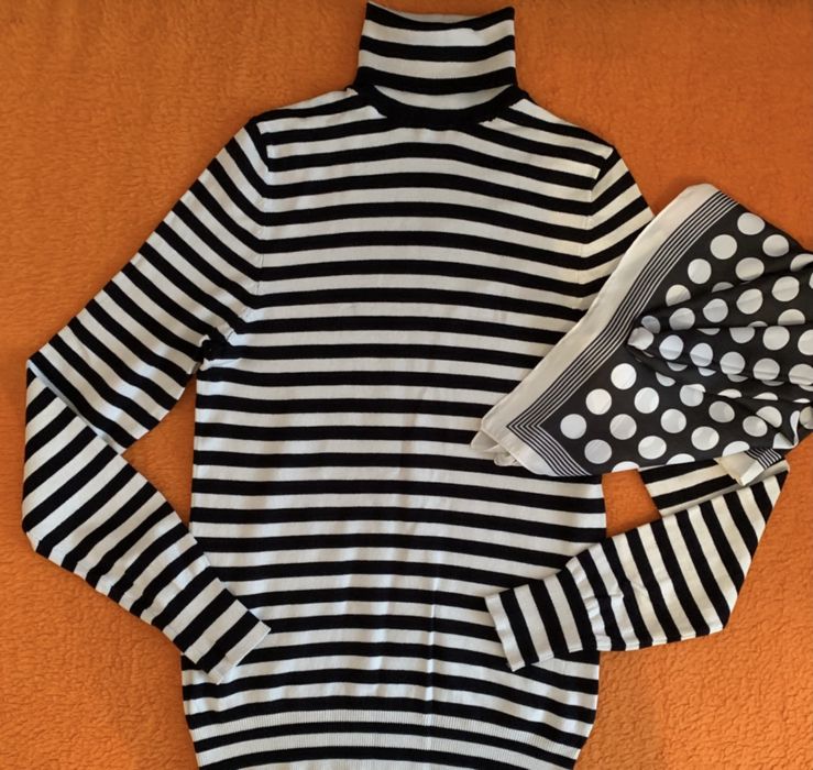 Нов дамски пуловер хс/ с размер