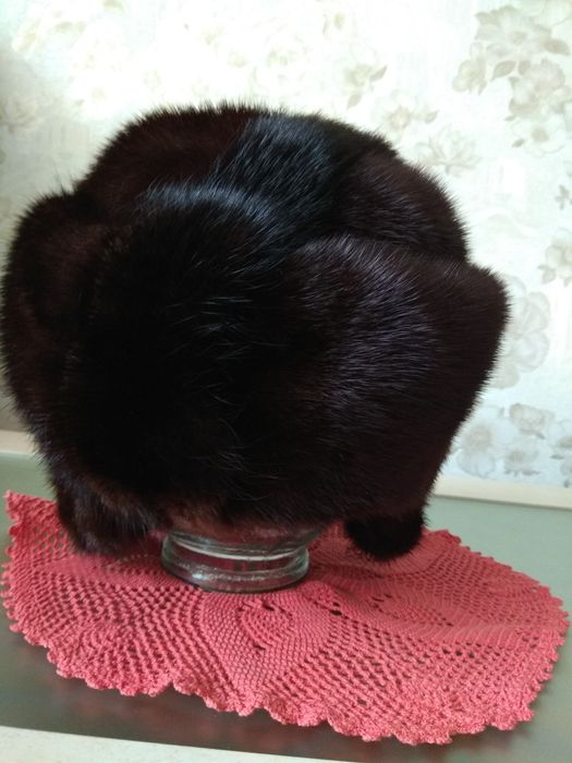 Шапка из меха норки