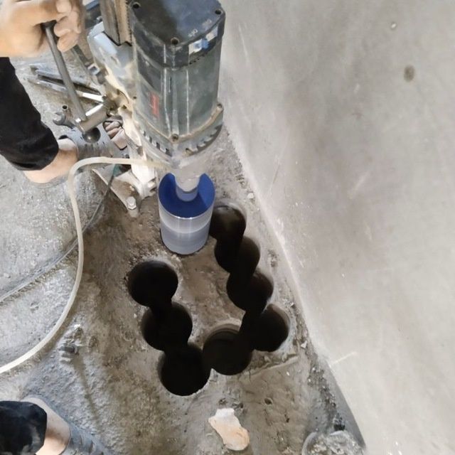 Алмазний бур битон тешамиз ва кесамиз