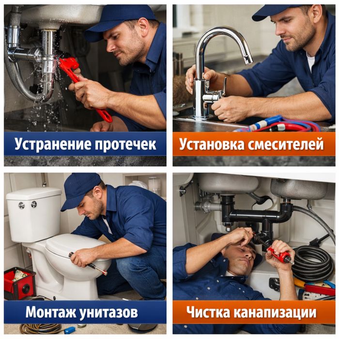 Сантехник услуги 24/7
