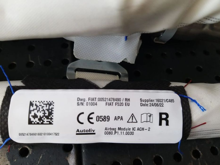 Airbag cortina dreapta jeep renegade 00521478490