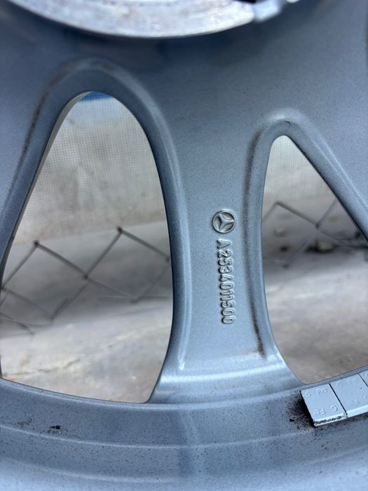 ОРИГИНАЛНИ джанти 18 ' цола 5x112 MERCEDES BENZ / Мерцедес 8J ET38 + датчици