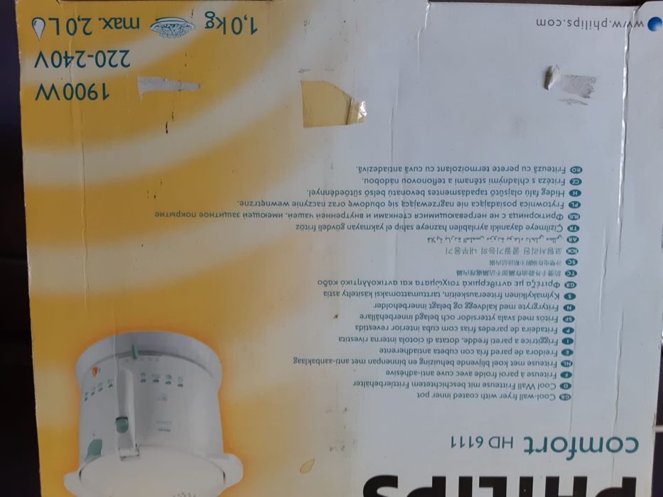 Friteuza Philips comfort HD 6111
