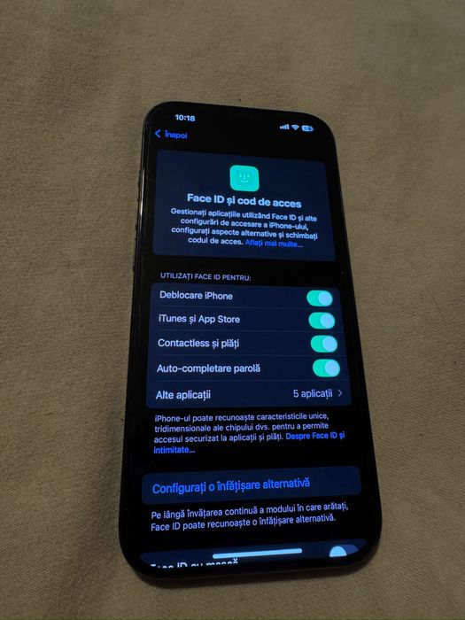 iPhone 15 Pro Black 128GB 89% Battery Health