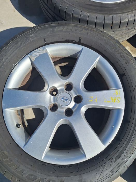 4бр. Джанти с летни гуми 18 цола 5х114.3 Hyundai Santa Fe / Хюндай Санта Фе 2009г.