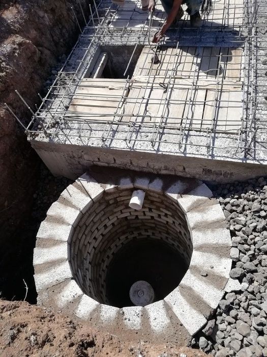 Септик, траншей, канализация