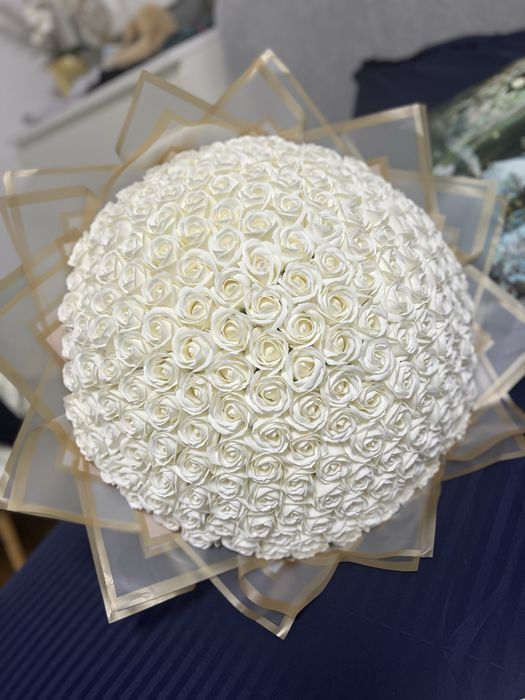 Buchet trandafiri sapun cu Stitch valentine s day