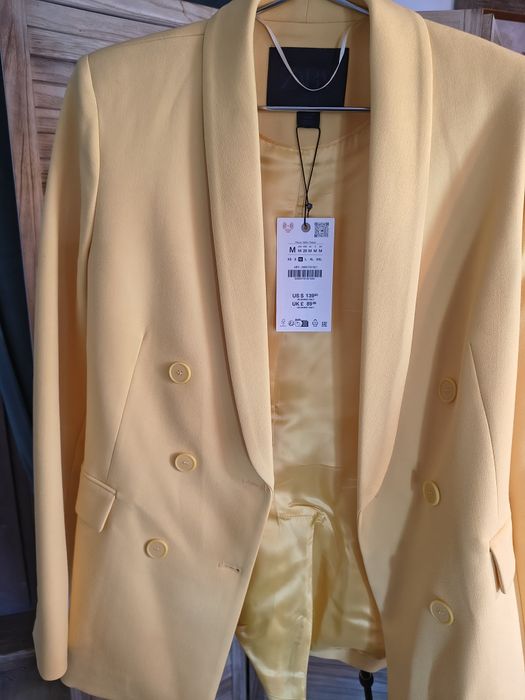 Zara . Sacou și bluză noi cu eticheta