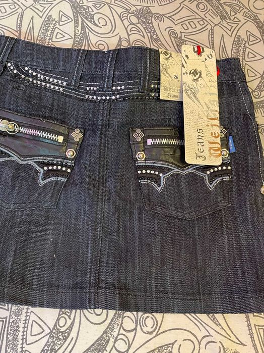 Юбка женская джинсовая