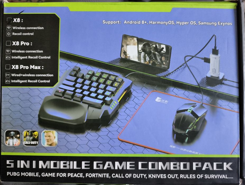 MOBILE GAME COMBO PACK — X8 Pro Max versiyasi