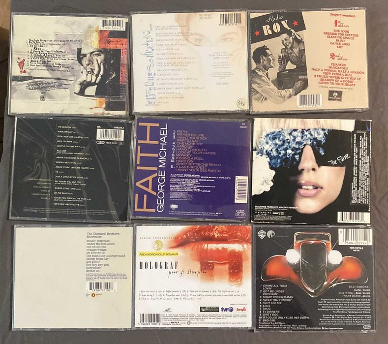Vand cd-uri second hand stare buna pop si rock