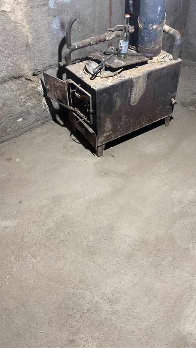 Продам печку угольную в отличном состоянии