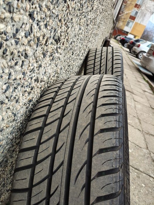 Алуминиеви джанти 4x100  17' с много добри летни гуми 205/50/17