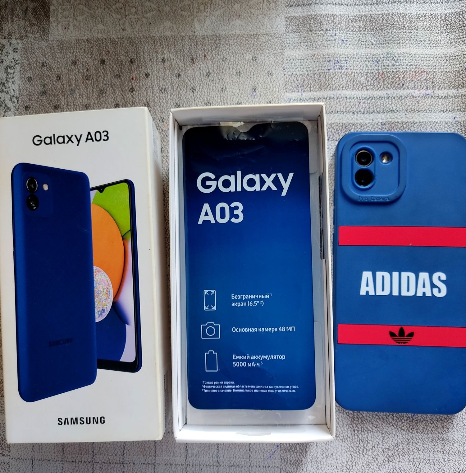 Samsung A03 3+4/32: 850 000 сум - Мобильные телефоны Келес на Olx