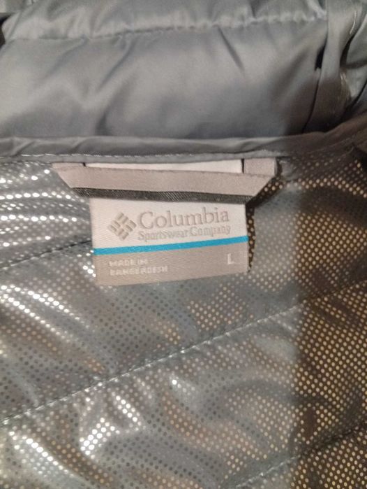 NWT Columbia Powder Lite Mid Hooded Jacket Tradewinds Grey, М-Л