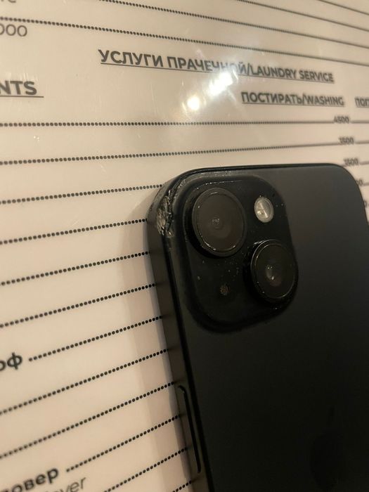 Iphone 15 черный матовый