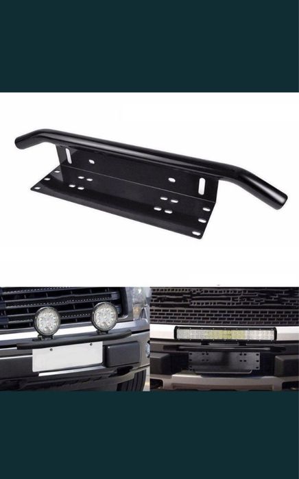 Стойка заLed Bar, Захващане за регистрационния номер,