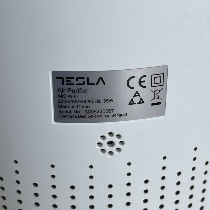 Tesla Air 3 WiFi Пречиствател на Въздух