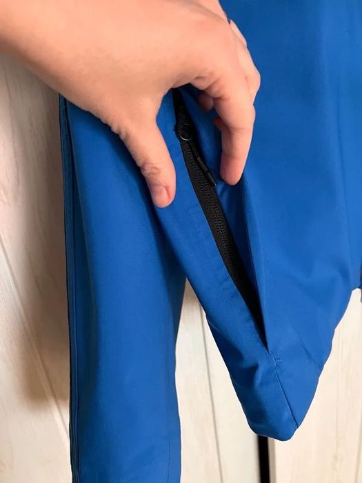 Geaca Adidas Blue Version Montreal albastra – colectie premium