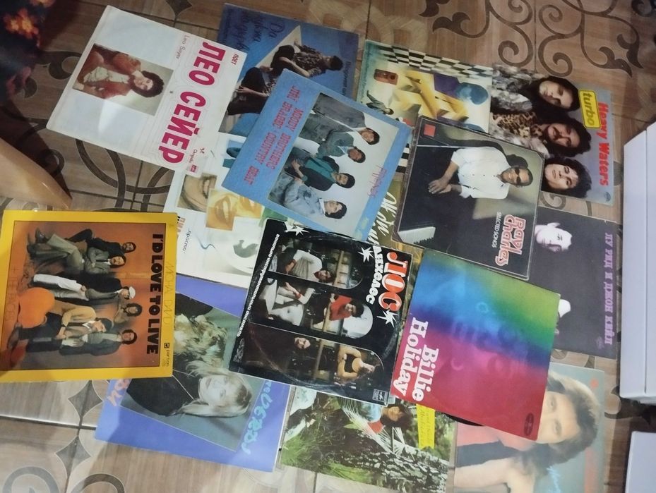 Пластинки виниловые грампластинки