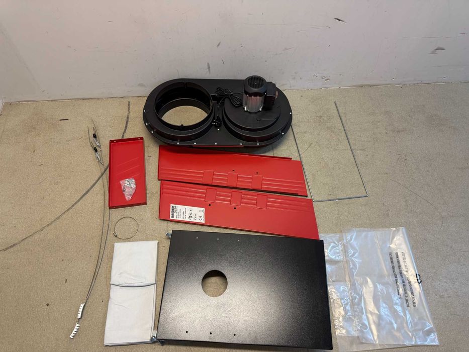 Циркуляр ръчен ø210mm 2200W/Уред за обдухване/Прахоуловител