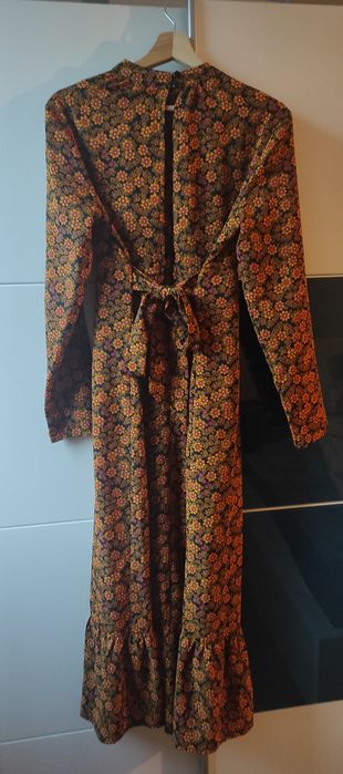 Есенна дълга рокля - размер S