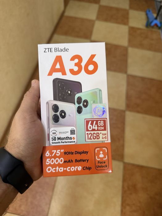 ZTE Blade A36 Black