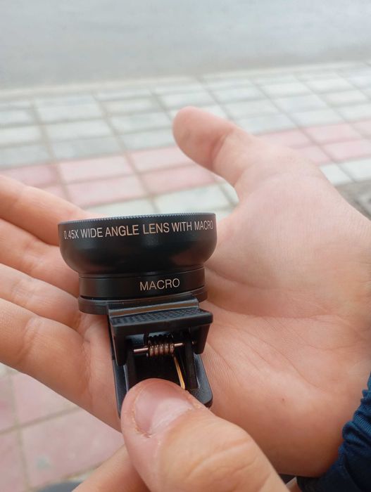 Fisheye фишай фильтр для телефона