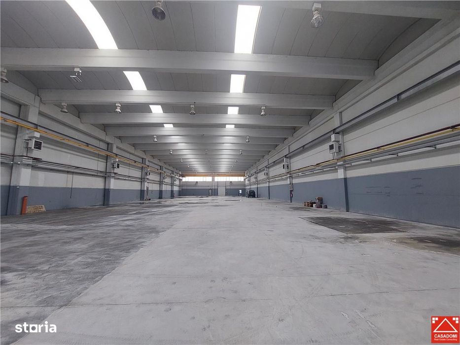 Hala cu pod rulant, de vanzare sau de inchiriat, in Zona Industriala d
