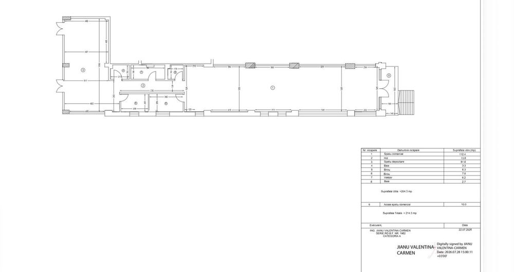 Spatiu Comercial  in Bloc Nou | Zona FAR-Centrul de scafandri