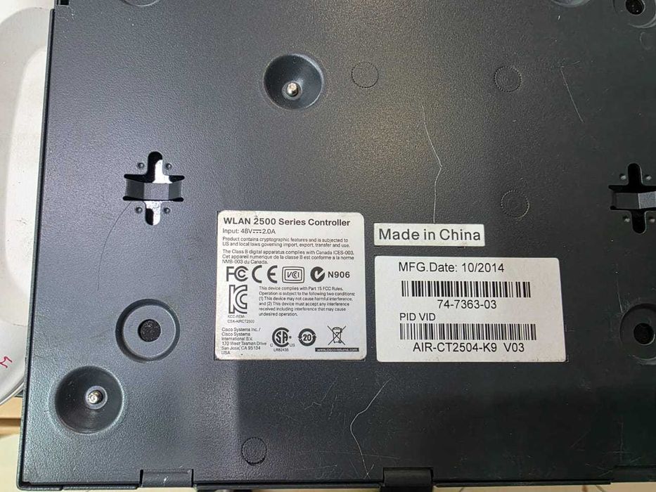 WiFi контроллер Cisco AIR-CT2504-5-K9