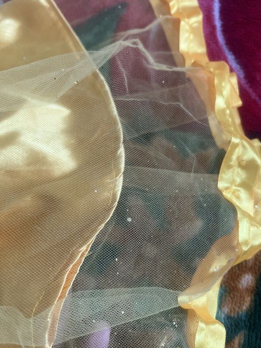 Юбка с бантиком (желтый)