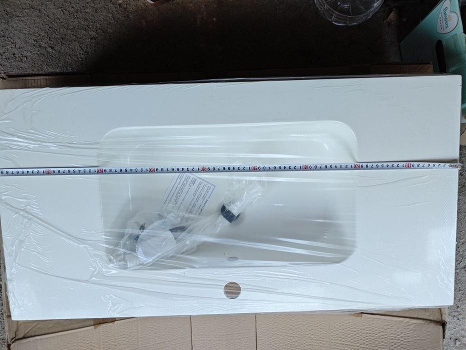 Мрамор Полимерна Мивка - 3 модела