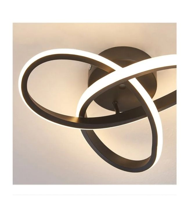 Димируема лед лампа  с 3 Светлини за таван LED lampa