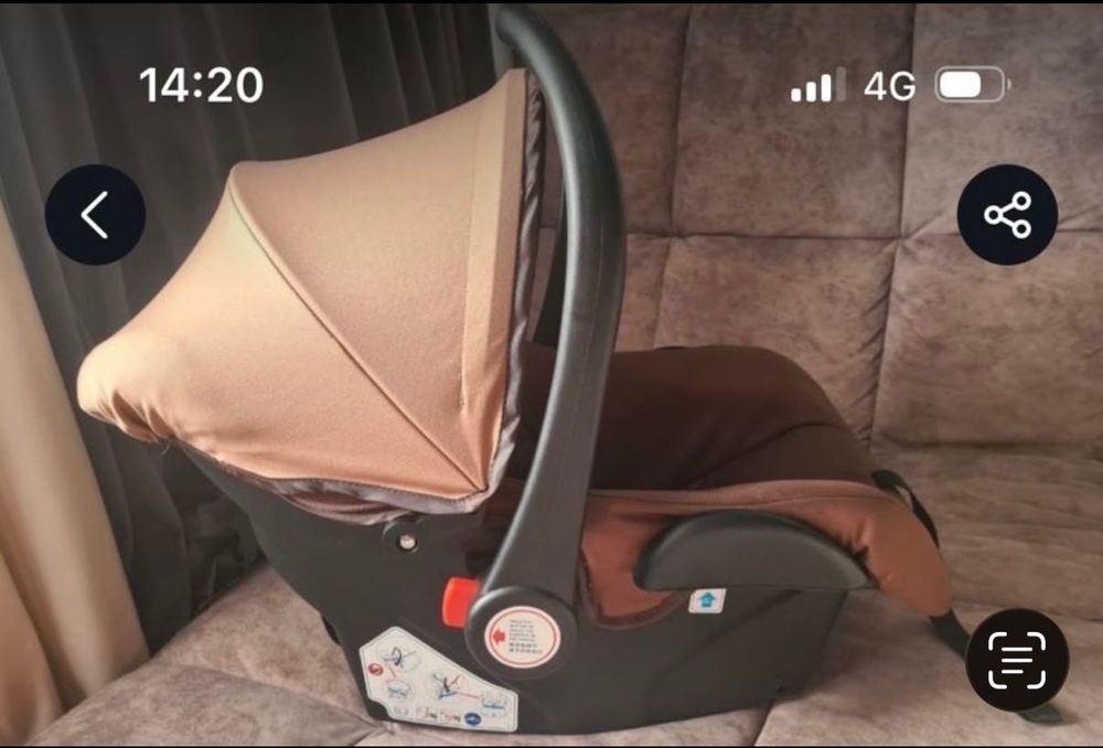 Продам автолюльку в отличном состоянии