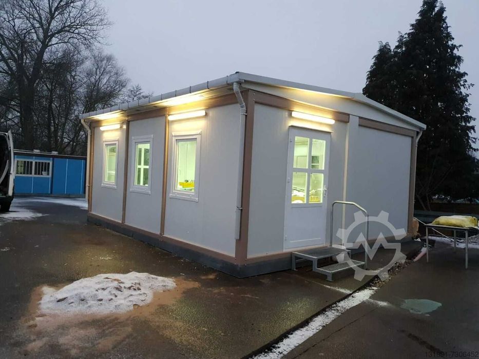 Casa Modulara, Garaje Auto, Containere din panou sandwich termoizolant