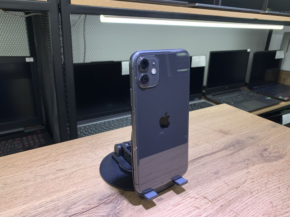 iPhone 11, 64 GB, черный, 1216/А10