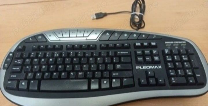 Tastatura SAMSUNG și Tastatura LOGITECH ,Alba cu Layout in Limba Germană, 40 Lei buc.