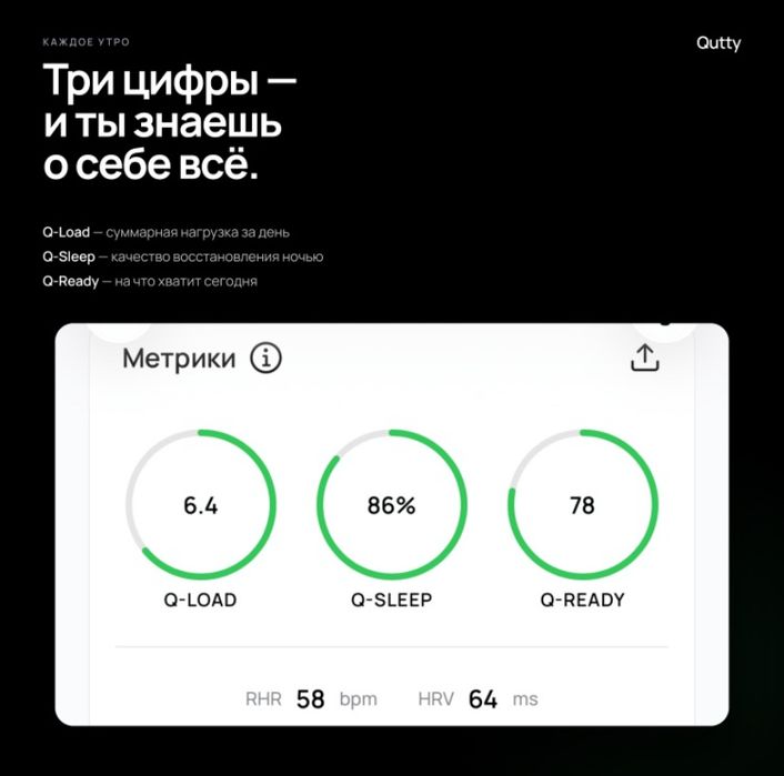 Фитнес-браслет QUTTY Band